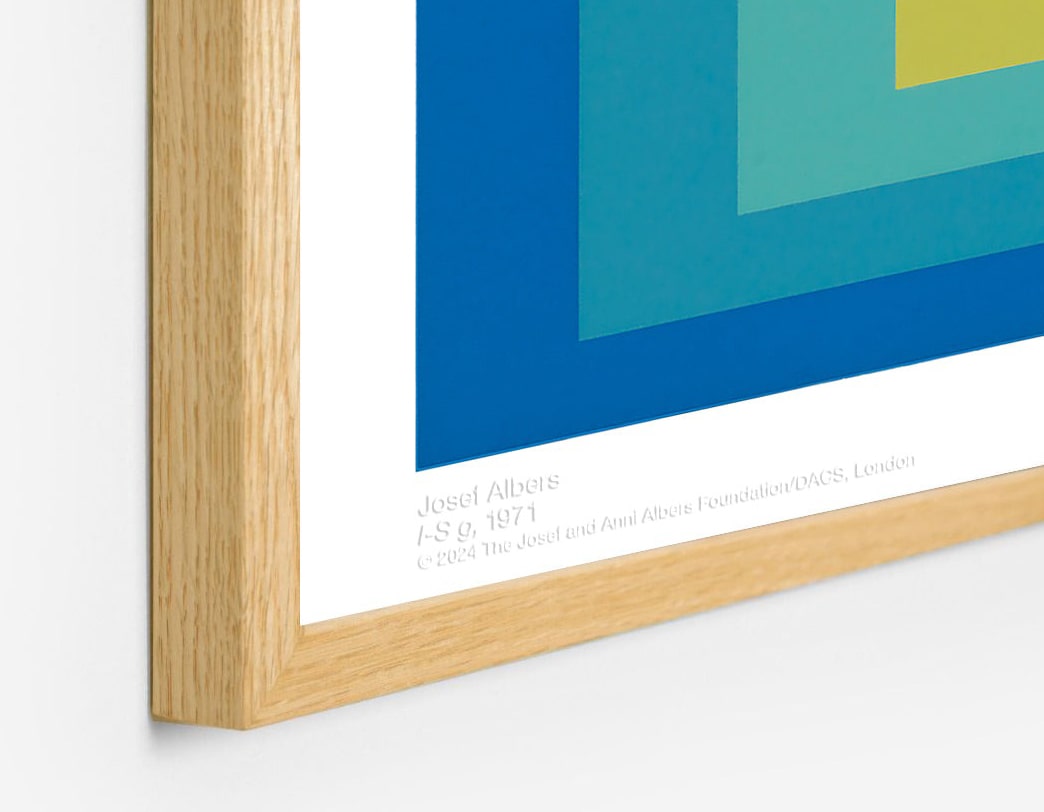 ポスター I-S g / Josef Albers
