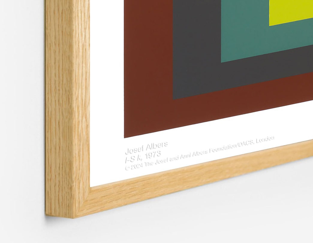 ポスター I-S k / Josef Albers