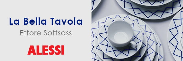 La Bella Tavola and My Beautiful China(ALESSI)/Ettore Sottsass